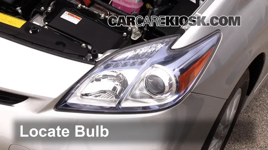 2013 Toyota Prius Plug-In 1.8L 4 Cyl. Lights Parking Light (replace bulb)